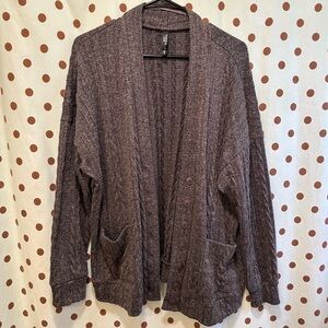 Torrid Sleep Cardigan, Dark Gray, Size 2 (2X 18-20), Lightly Used